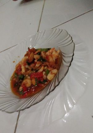 Foto resep Udang bumbu cabe