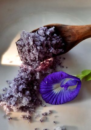 Foto resep Garam Biru Bunga Telang