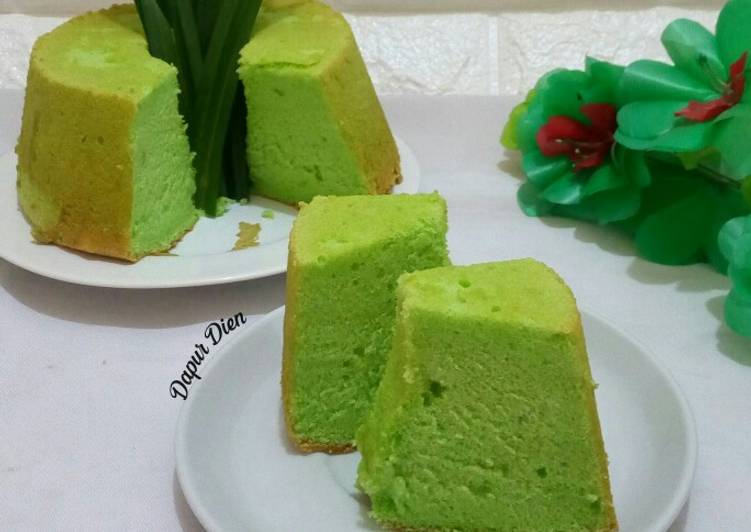 Resep Chiffon Cake Pandan yang enak dan Mudah Dibuat