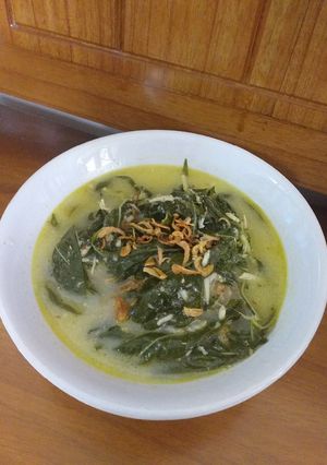 Foto resep Oblok oblok daun singkong teri medan