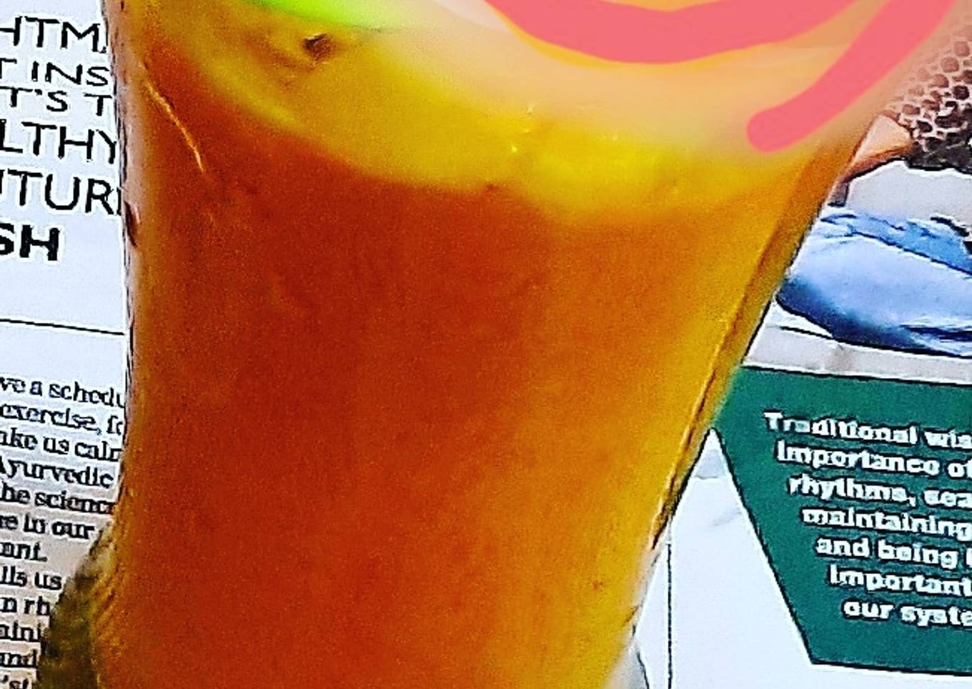 Mango milkshake 😋