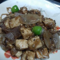 A picture of Chinese Paneer.