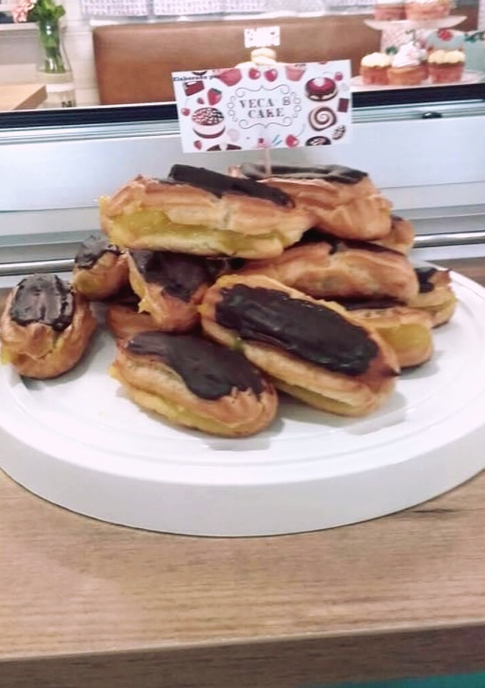 Una foto de Petit choux de crema