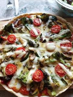 Una foto de Quiche de verduras