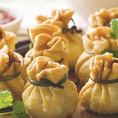 A picture of Paneer potli kebabs.