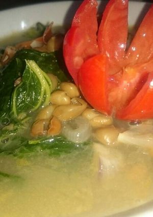 Foto resep Sawi plus biji kacang panjang