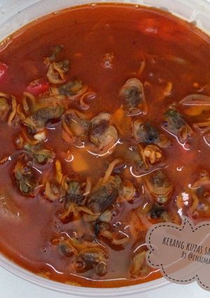 Foto resep Kerang kupas saus padang