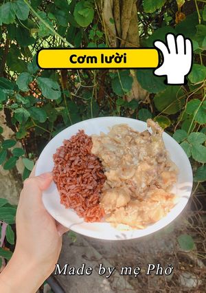 Hình của món Cơm lười.