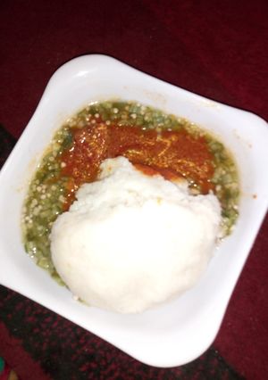 A picture of Tuwon rice miyar guro.