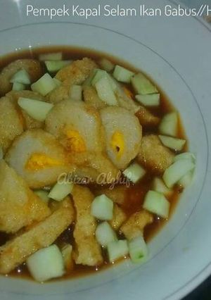 Foto resep Pempek kapal selam ikan gabus