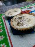 Tarteletas de verduras grilladas con jengibre y cuatro quesos
