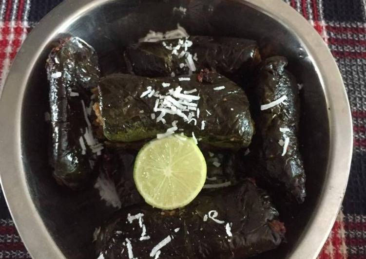 Recipe of Super Quick Homemade Gujarati Patra