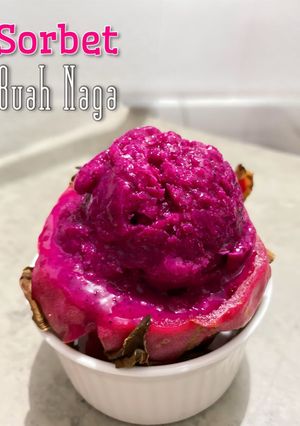 Foto resep Sorbet Buah Naga