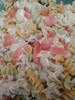 Una foto de Pasta con atún