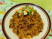 Gambar nasgor rempah bunga lawang