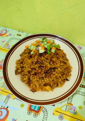 Foto resep Nasi goreng kambing