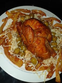 صورة لوصفة دجاج محمر بالزيتون