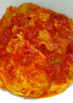 Foto resep Sambalado Telur Dadar