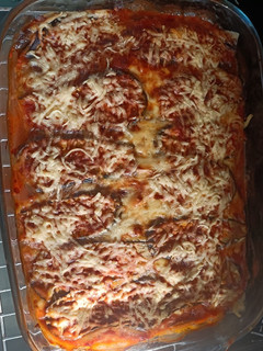 Una foto de Parmigiana di melanzane