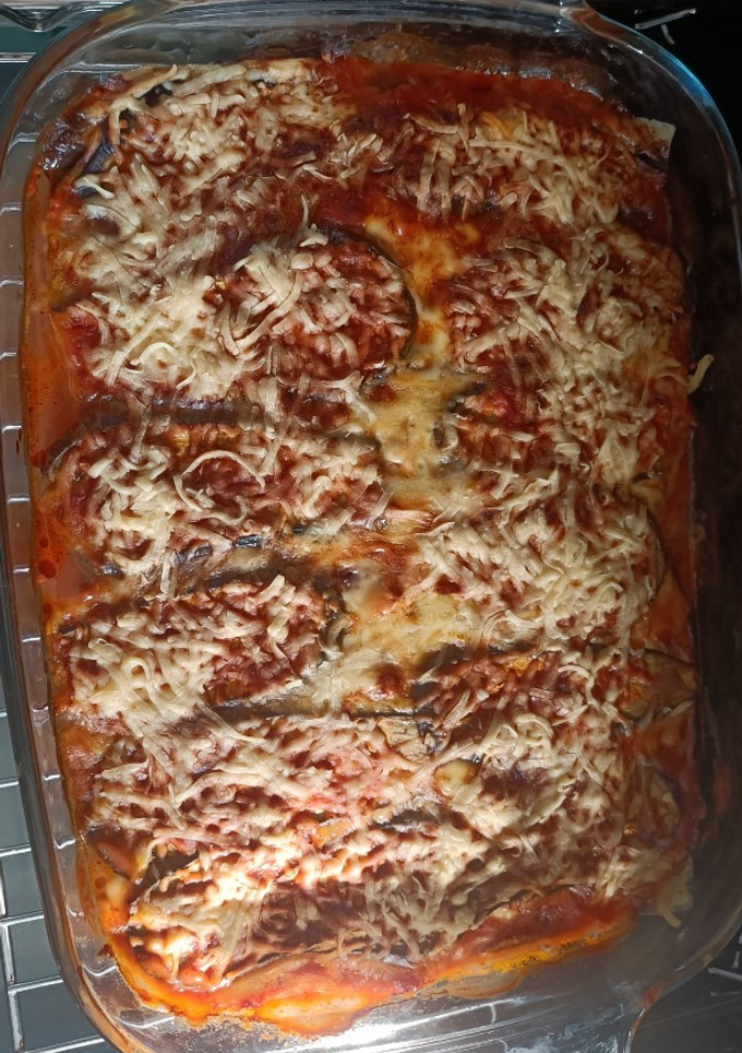 Una foto de Parmigiana di melanzane