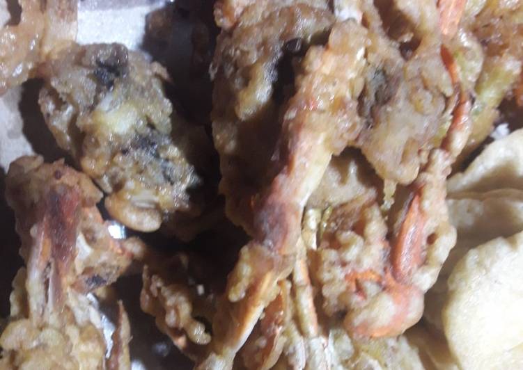 Resep 115. Kepiting goreng, Enak