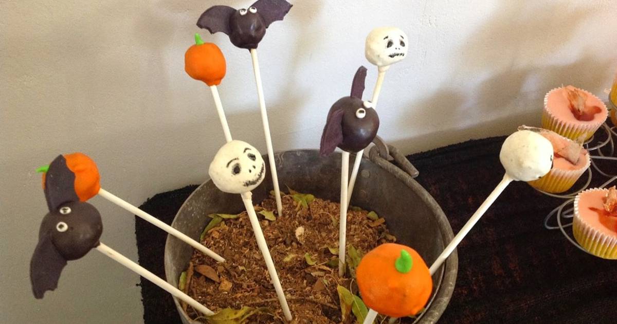 Cake pops de Halloween Receta de Gema Buonarroti- Cookpad