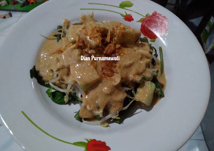 Pecel Sayur Sederhana