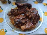 Costillas de cerdo caramelizadas al horno
