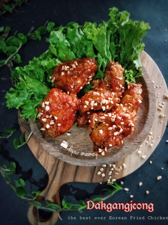 Foto resep Dakgangjeong Enak dan Mudah, the best ever Korean Fried Chicken