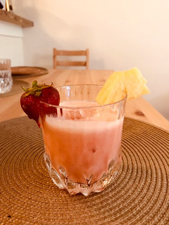 A picture of Strawberry colada.