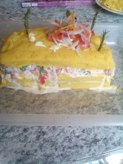 Una foto de Causa rellena de atún casero