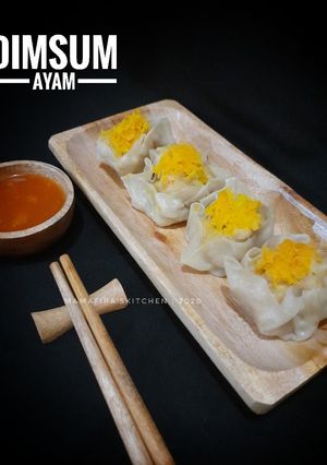 Foto resep Dimsum Ayam Kulit Pangsit