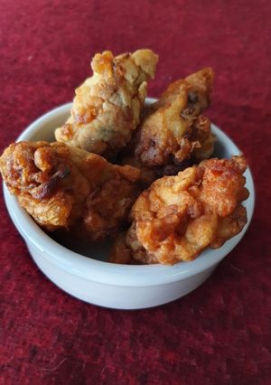 Una foto de Buñuelos de coliflor