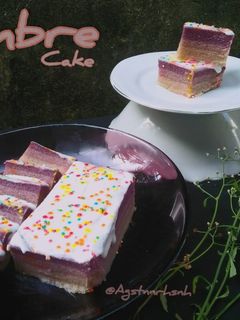 Foto resep Ombre Cake Kukus