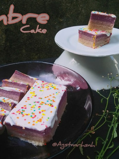 Foto resep Ombre Cake Kukus