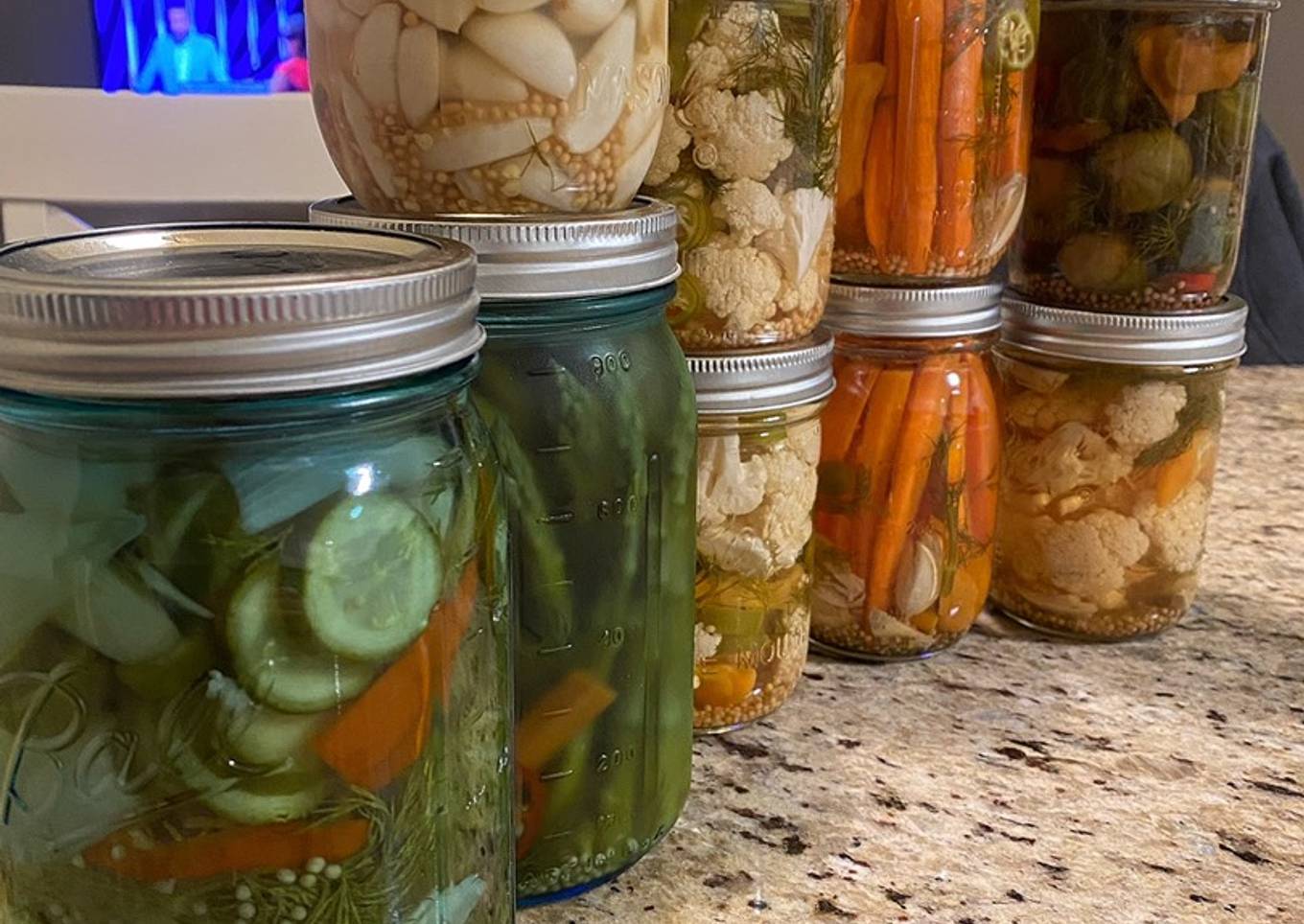 Spicy pickling brine