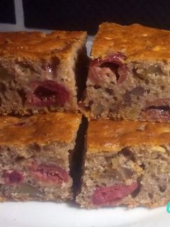 Őszi meggyes kevert 🍒🍁 recept fotója