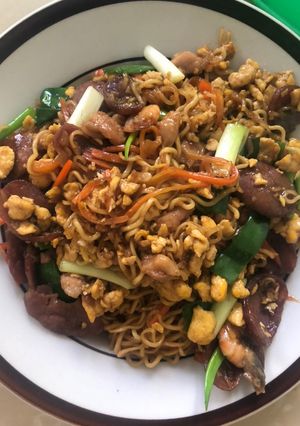 Foto resep Mie Goreng Lapciong [Non Halal]