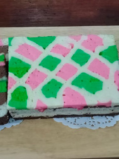 Foto resep Lapis Choco Mocca Batik Cake