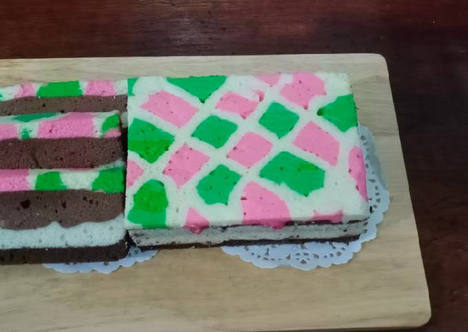 Resep Lapis Choco Mocca Batik Cake Oleh Amanda Prasetyo Cookpad