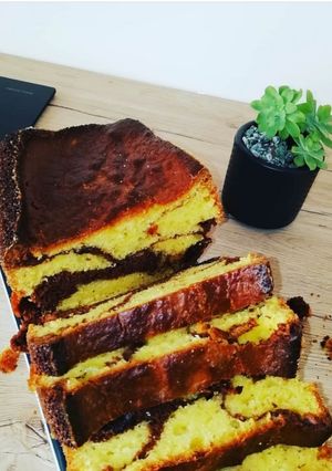 Une photo de Cake marbré 🤤