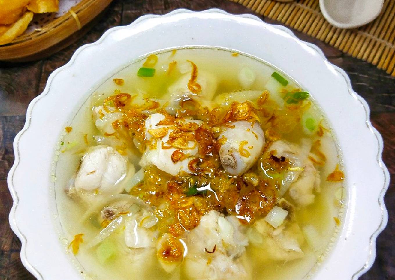 Sup Ayam Bawang