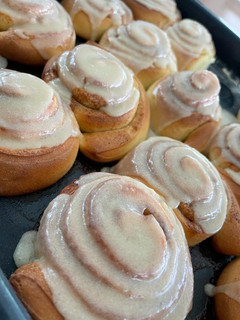 Una foto de Rolls de canela