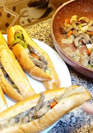 صورة لوصفة سندوتشات كبدة إسكندراني بالبصل