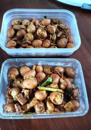 Foto resep Semur telur puyuh dan tahu