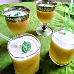 A picture of Aam panna (kairi ka pani).