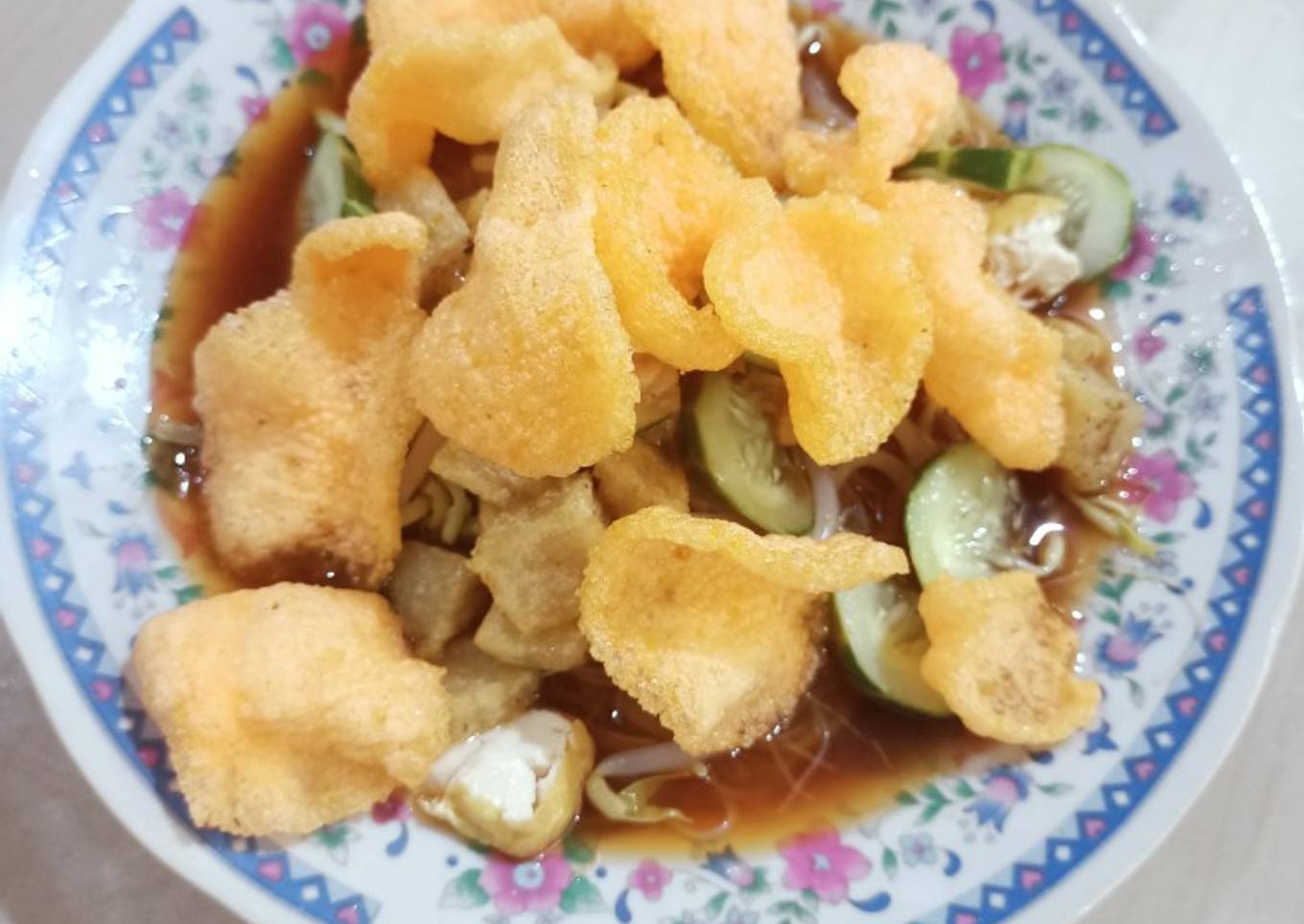 Rujak Tahu Simpel