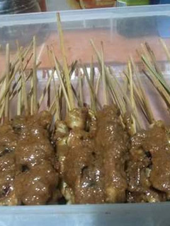 Foto resep Sate jamur bumbu kacang nyummy