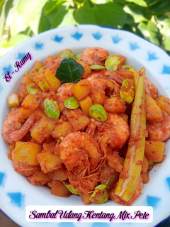 Foto resep Sambal Udang Kentang Mix Pete