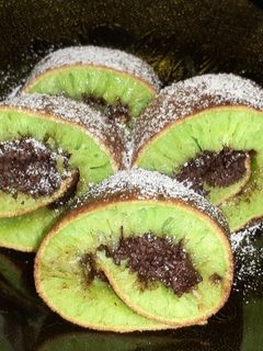 Foto resep Martabak Roll Coklat Pandan